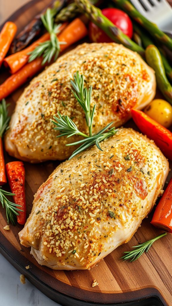 parmesan crusted chicken recipe