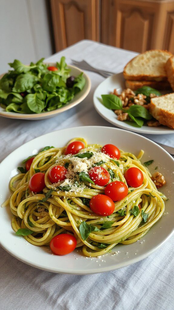 pasta with cherry tomatoes
