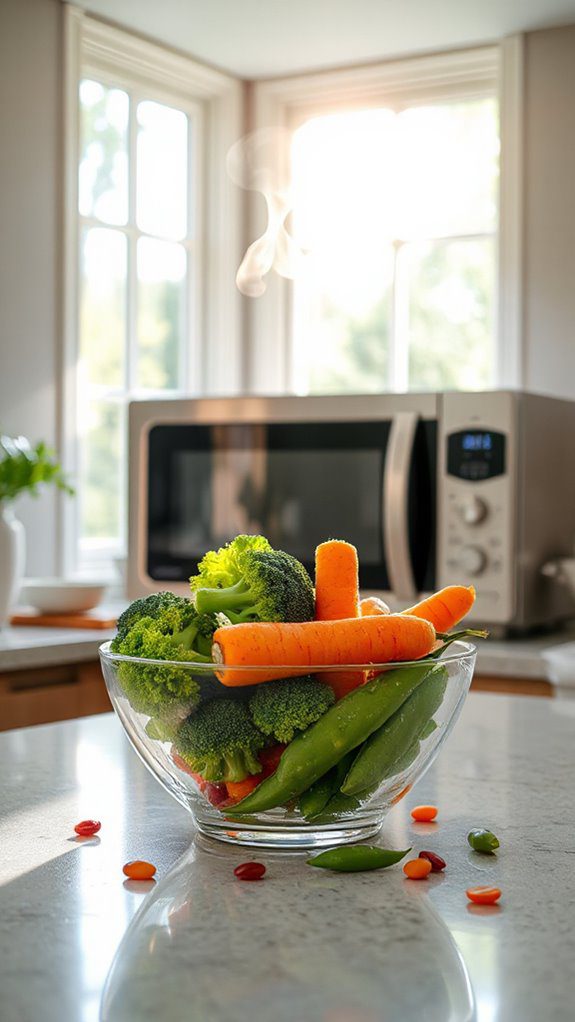 perfectly steamed vegetables