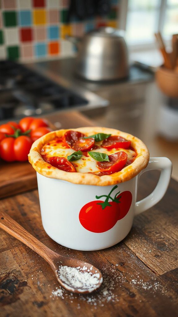 personalized mug pizza recipe personalized mug pizza recipe