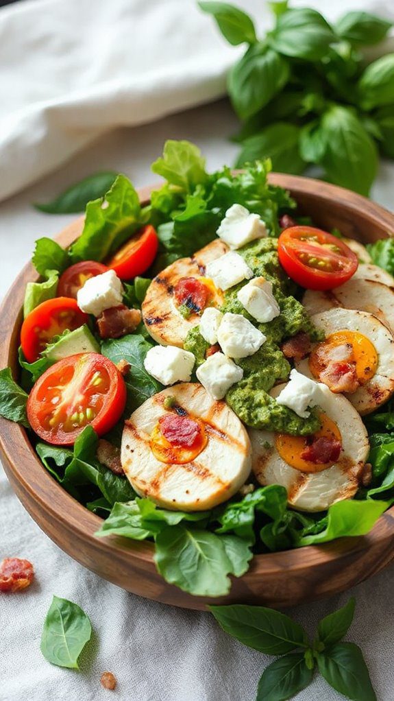 pesto chicken salad recipe