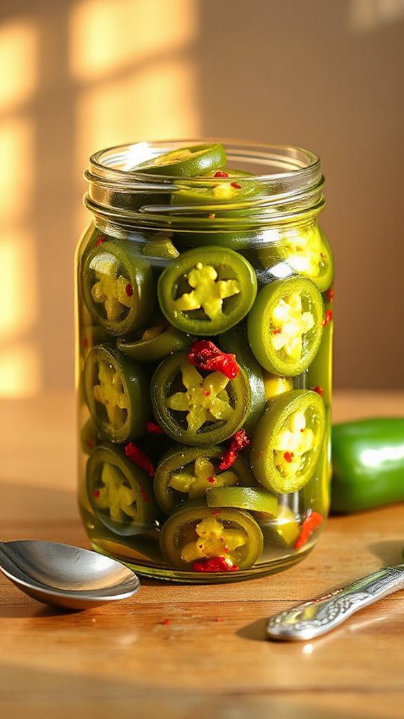 pickled jalape os with spice