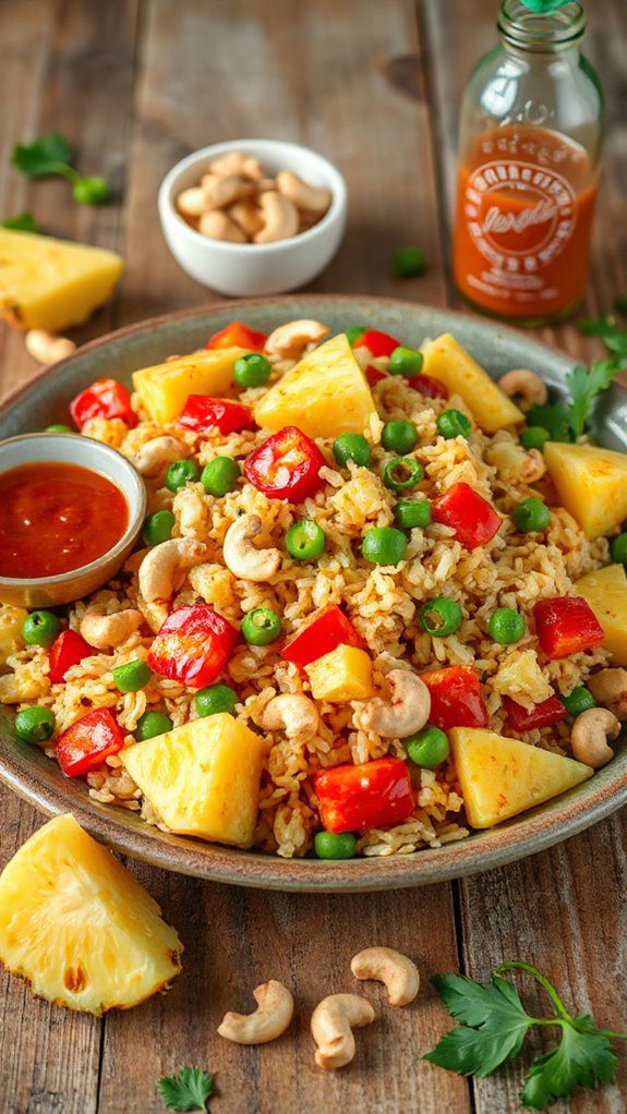 pineapple cashew fried rice
