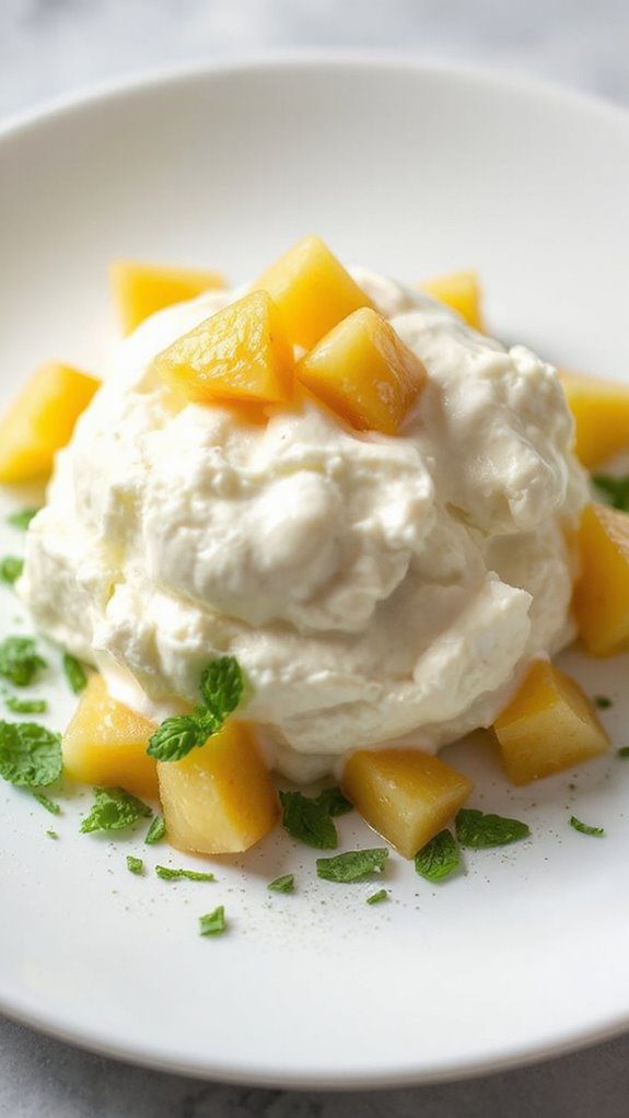 pineapple topped cottage cheese
