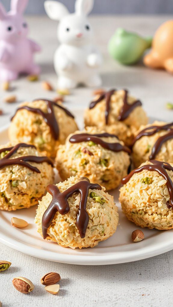 pistachio flavored coconut cookies pistachio flavored coconut cookies