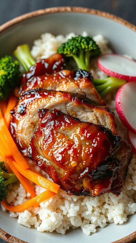 pork belly rice bowl