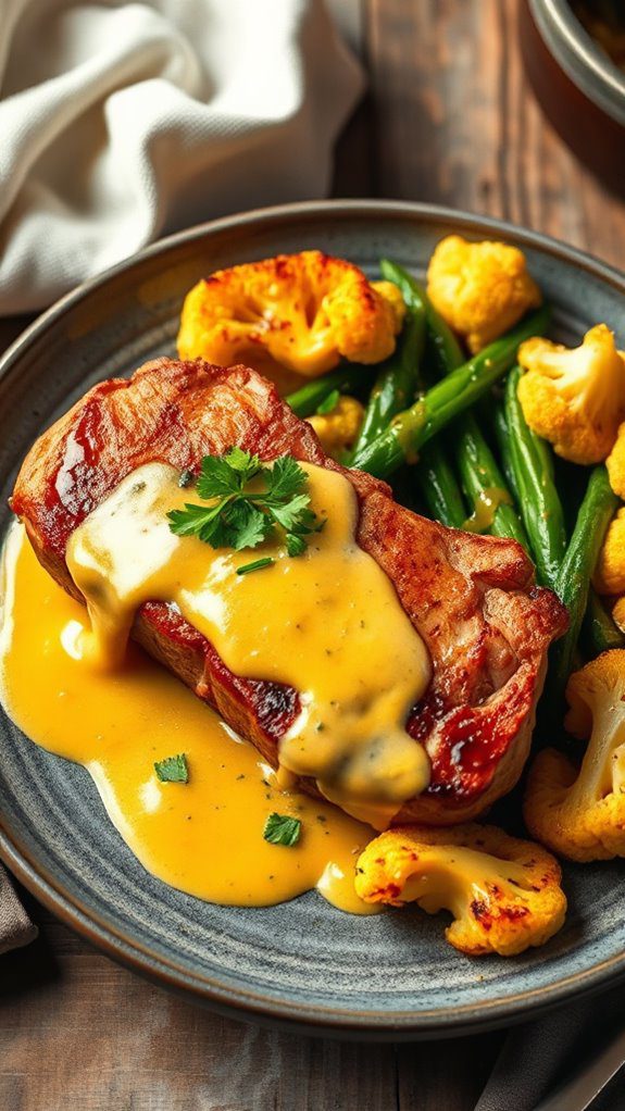 pork chops in mustard sauce
