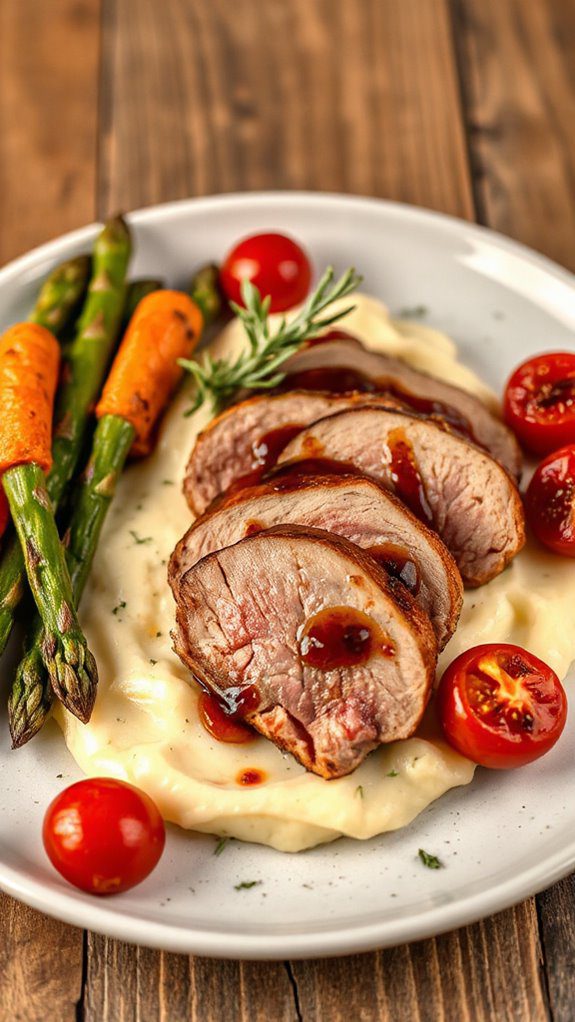 pork tenderloin with fig jam