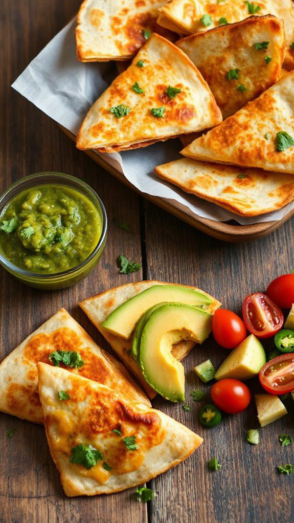 quick and easy quesadillas