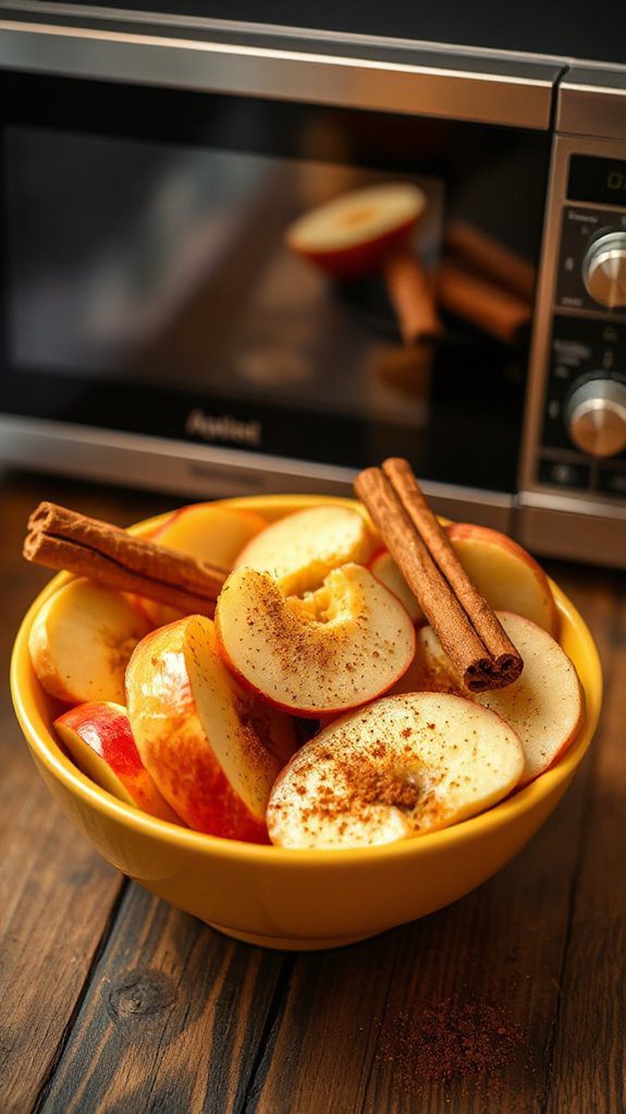 quick apple cinnamon treat quick apple cinnamon treat