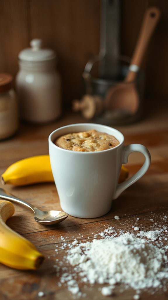quick banana mug treat quick banana mug treat