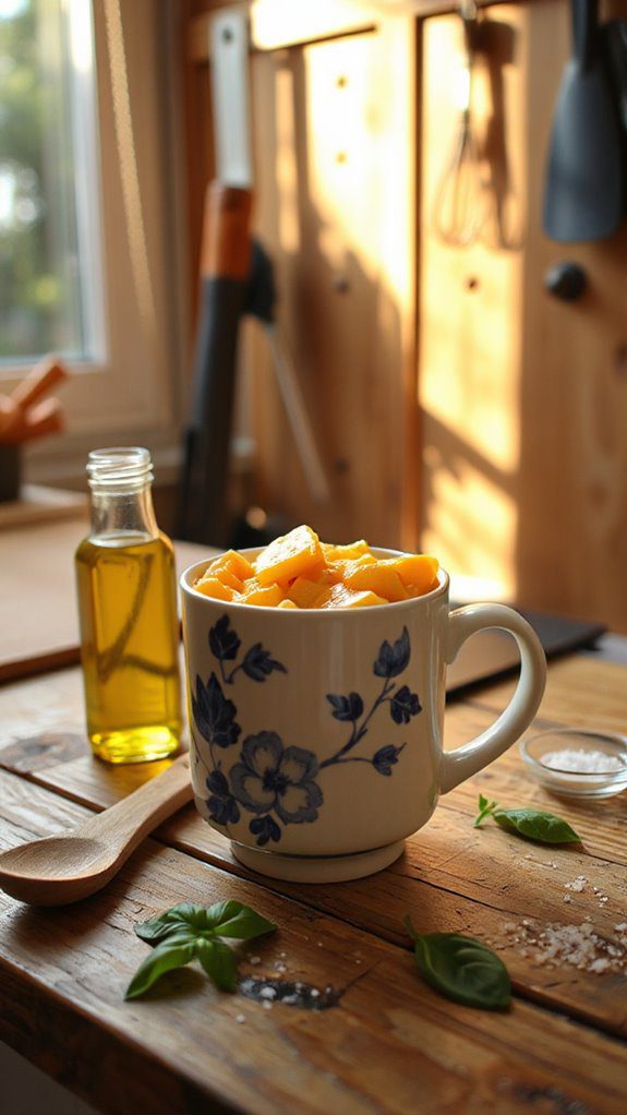 quick cheesy microwave meal