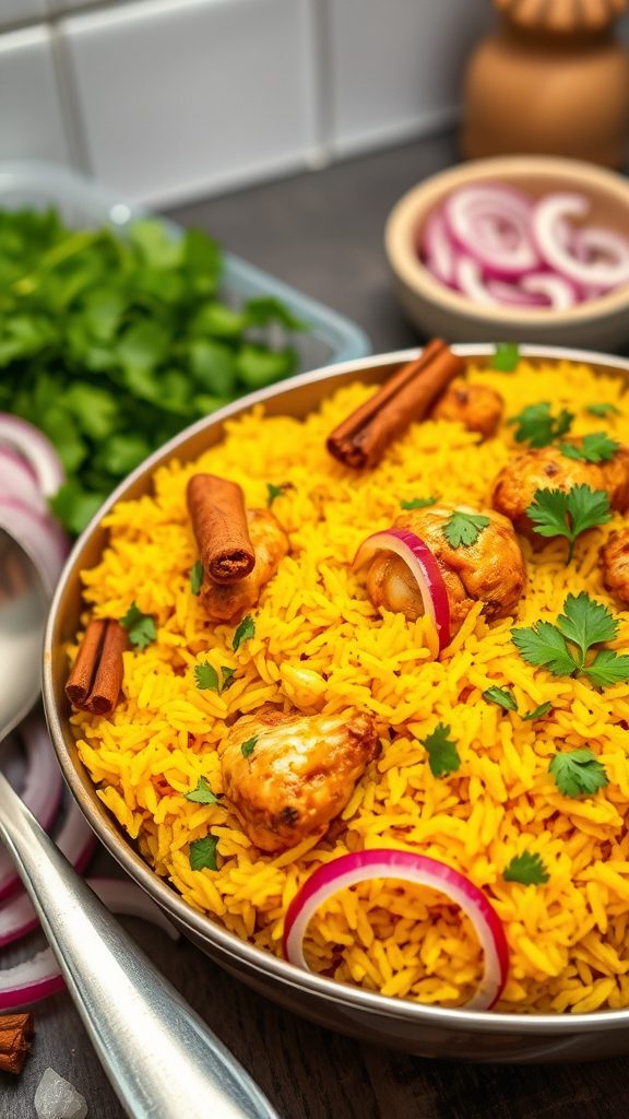 quick chicken biryani recipe