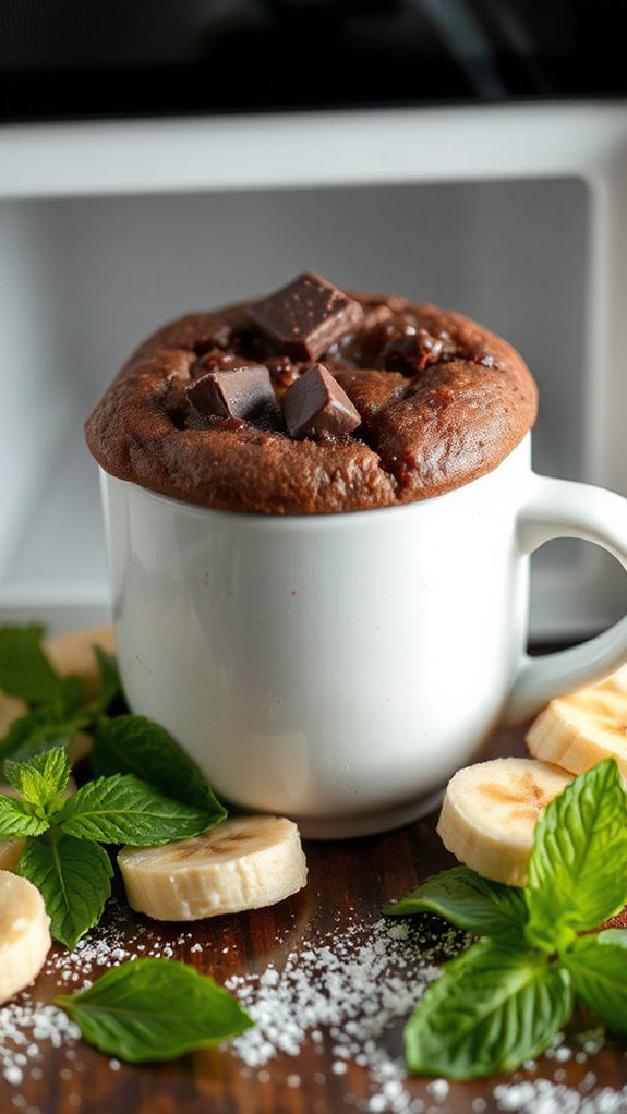 quick chocolate banana treat