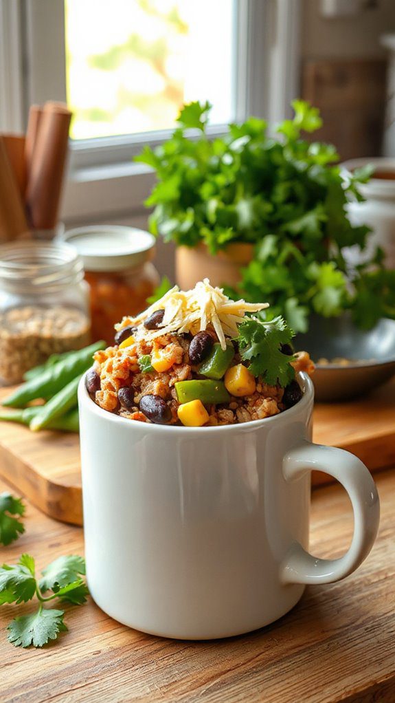 quick microwave burrito recipe