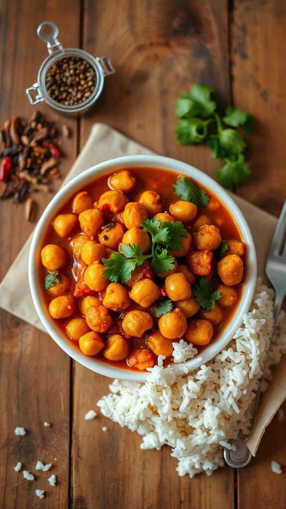 quick microwave chickpea curry quick microwave chickpea curry