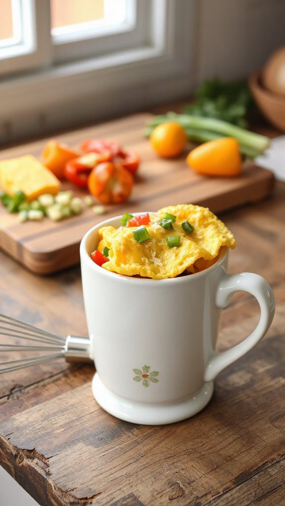 quick microwave egg dish