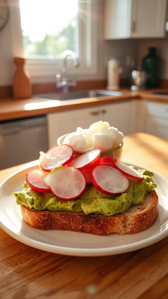 quick microwave egg toast