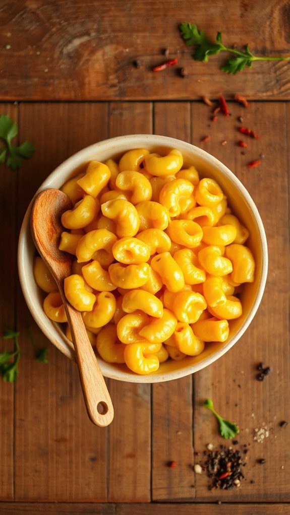 quick microwave mac and cheese