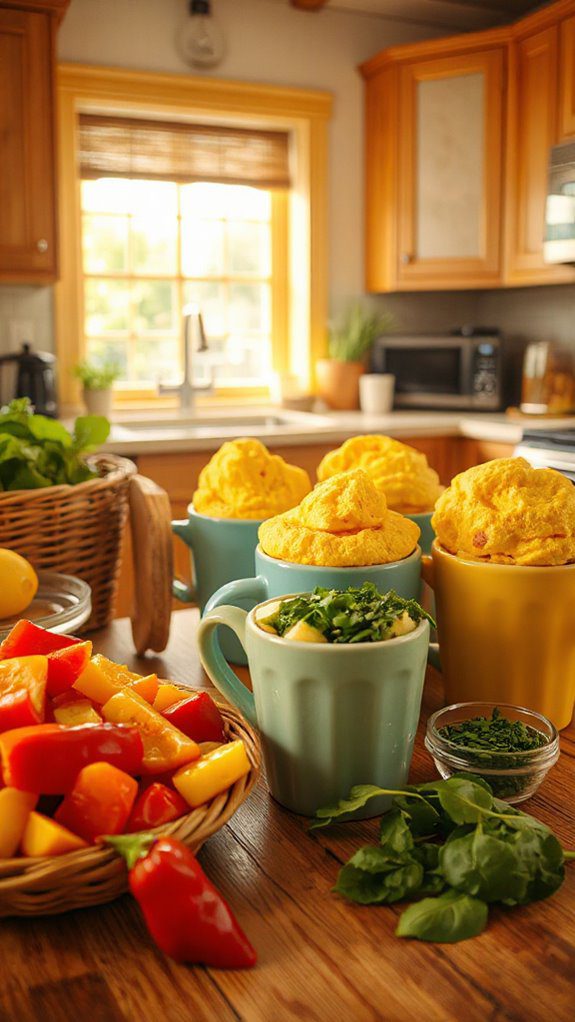 quick microwave mug omelette quick microwave mug omelette