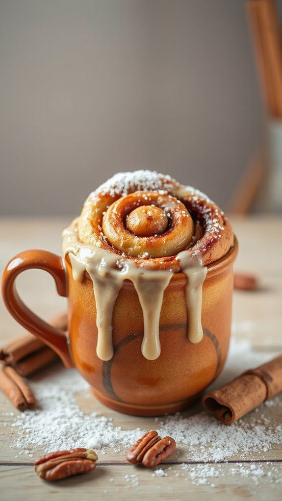 quick mug cinnamon treat
