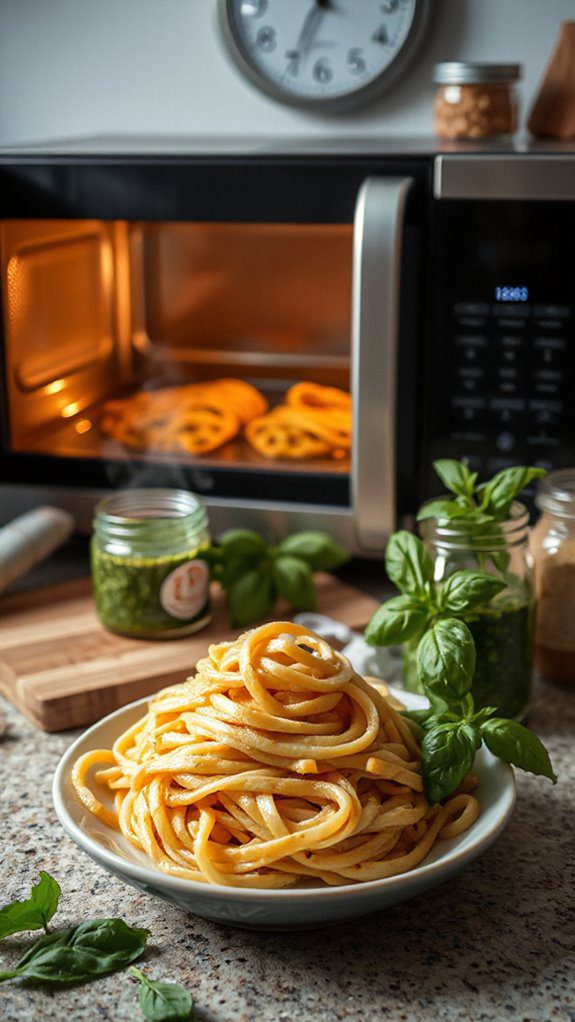 quick pesto pasta recipe