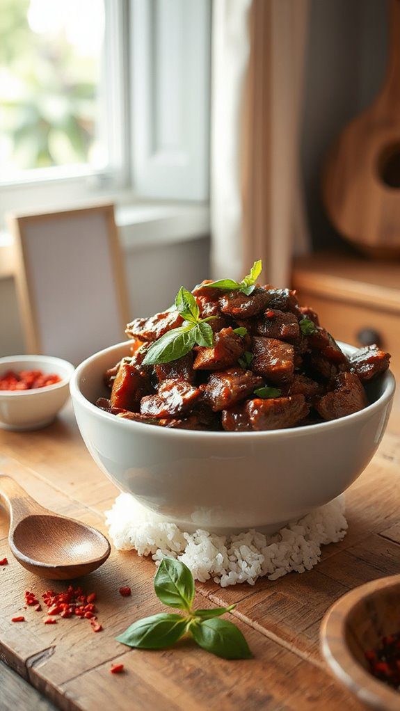 quick thai basil beef quick thai basil beef