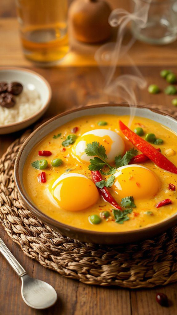 quick thai egg curry quick thai egg curry