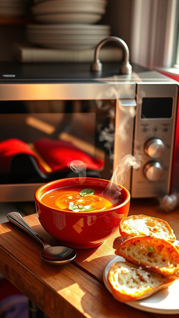quick tomato basil soup