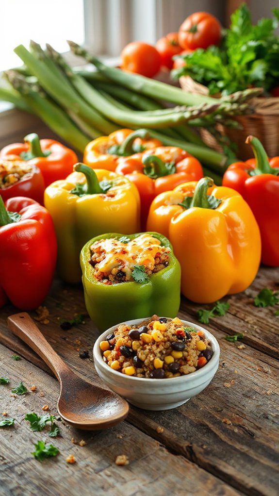 quinoa and black bean dish