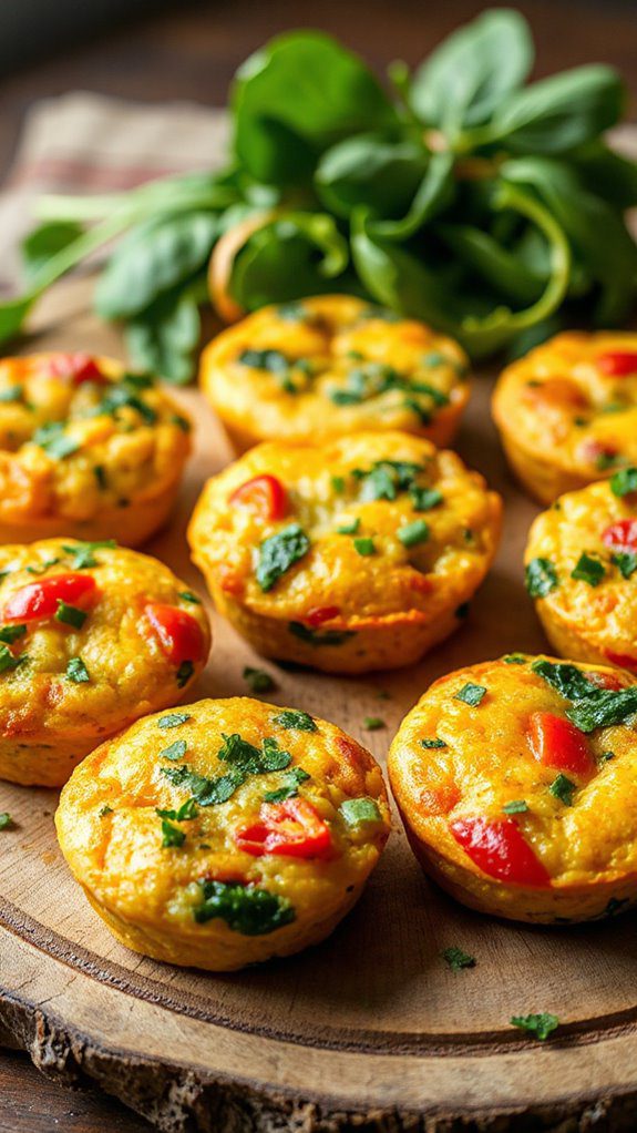 quinoa and veggie frittatas quinoa and veggie frittatas