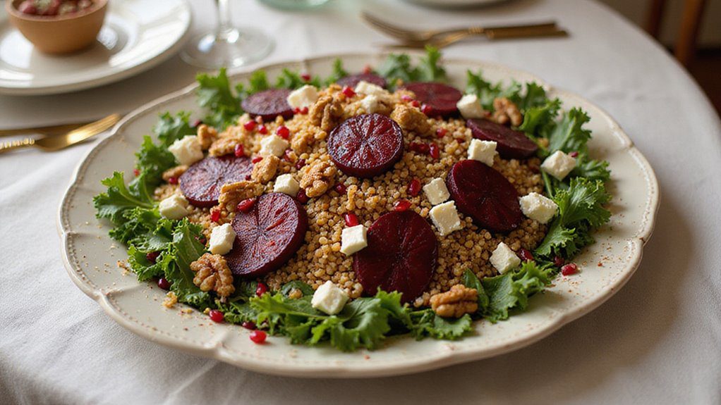 quinoa salad with beets