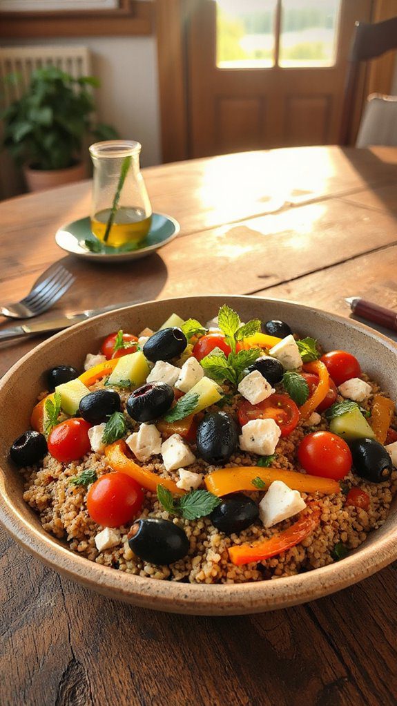 quinoa salad with chicken quinoa salad with chicken