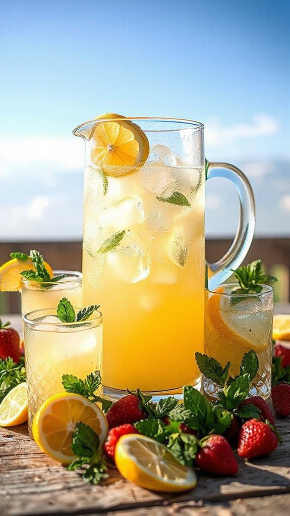 refreshing citrus summer drink refreshing citrus summer drink