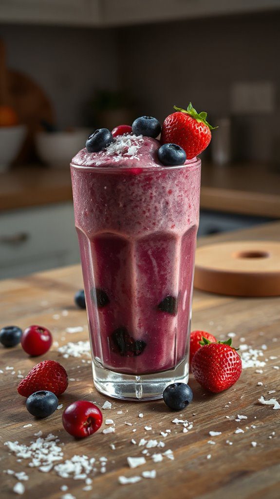 refreshing fruit blended drink