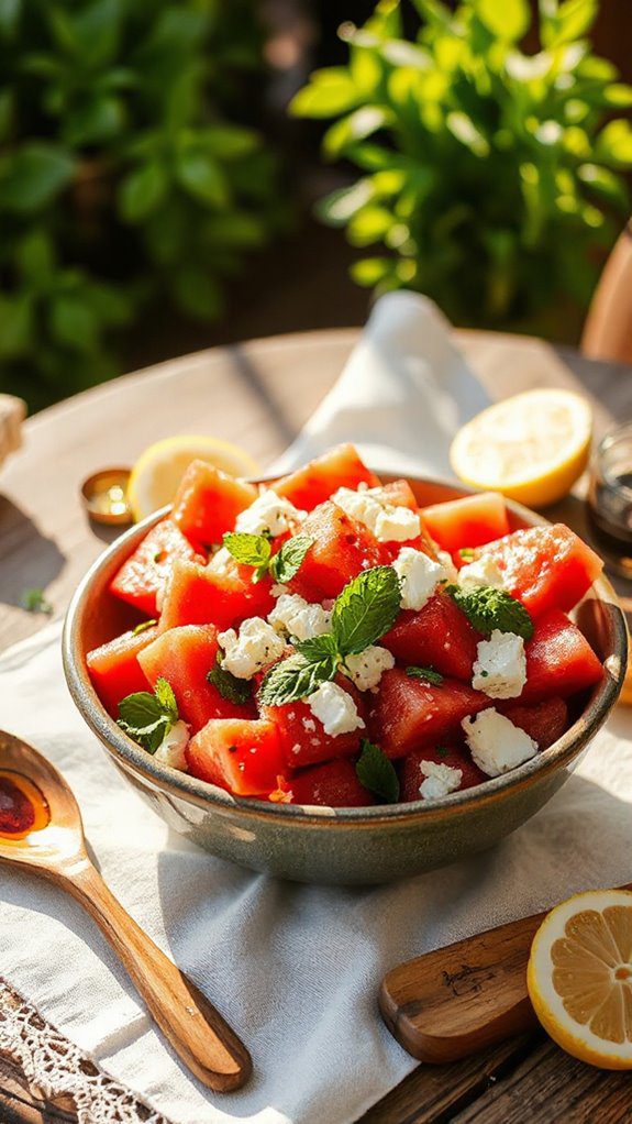 refreshing summer fruit salad