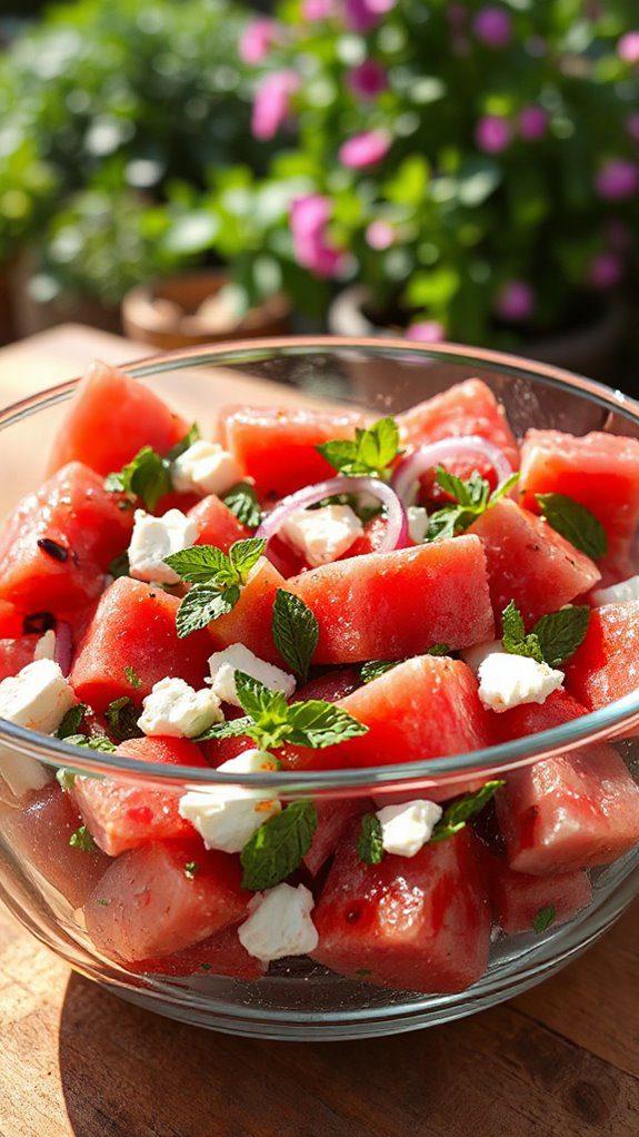 refreshing summer salad combination