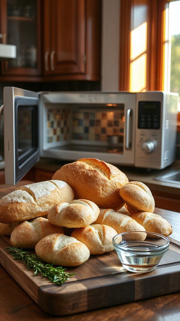 revitalize old bread