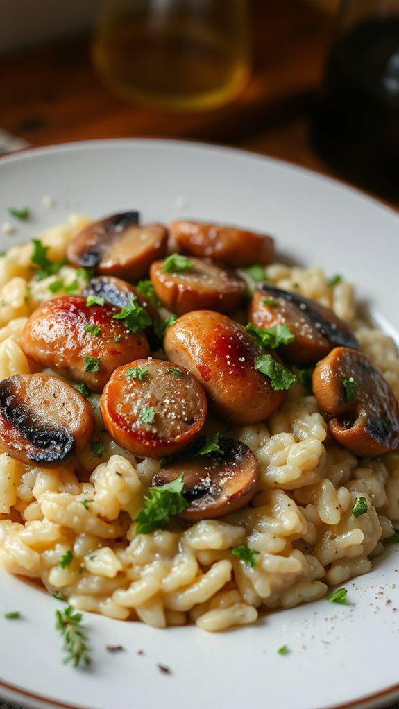 rich and savory risotto