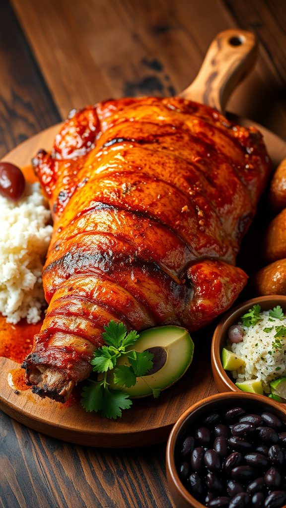 roasted whole seasoned pig roasted whole seasoned pig