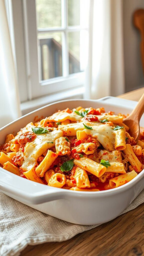 rotisserie chicken baked ziti