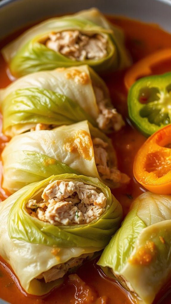 rotisserie chicken cabbage rolls rotisserie chicken cabbage rolls