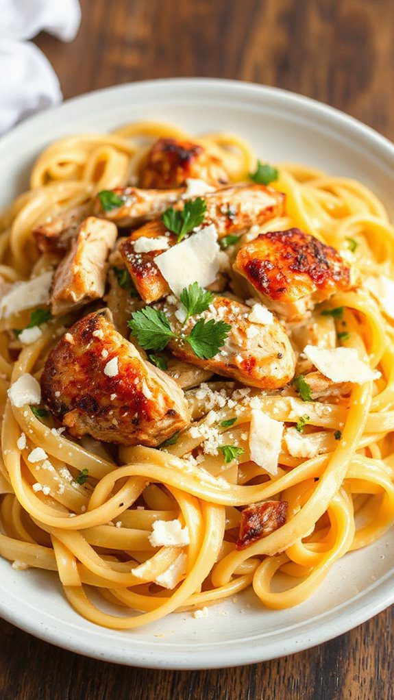 rotisserie chicken carbonara recipe