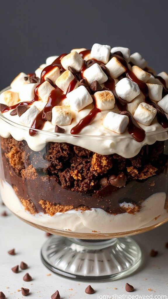 s mores flavored cake dessert s mores flavored cake dessert