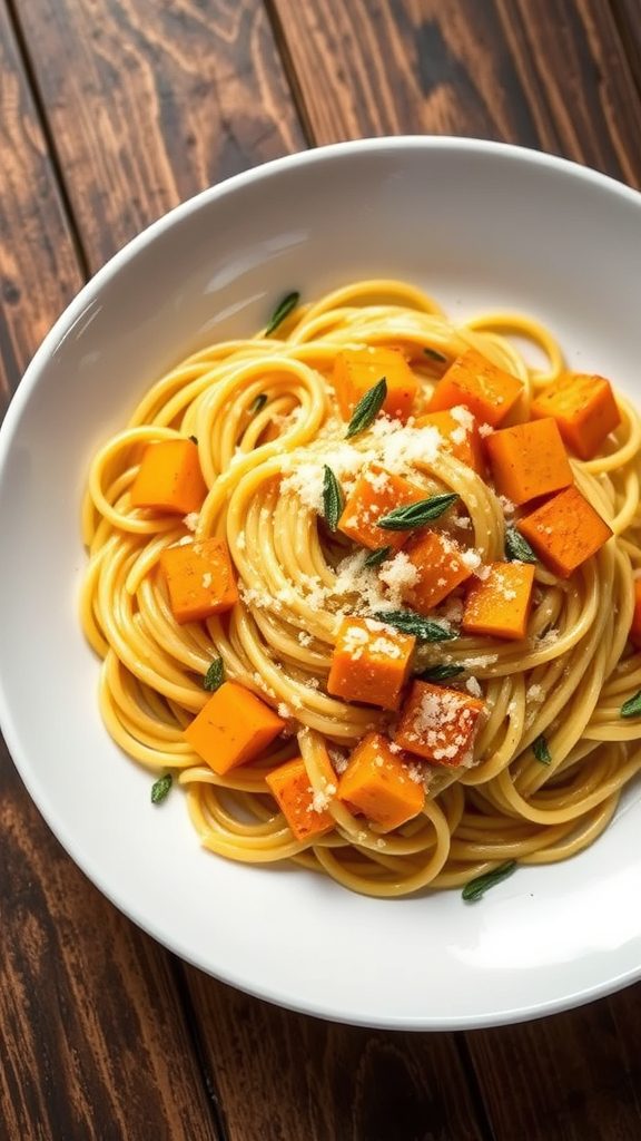 sage butter butternut squash pasta