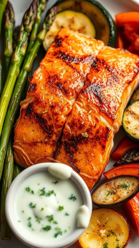 salmon with dill sauce salmon with dill sauce