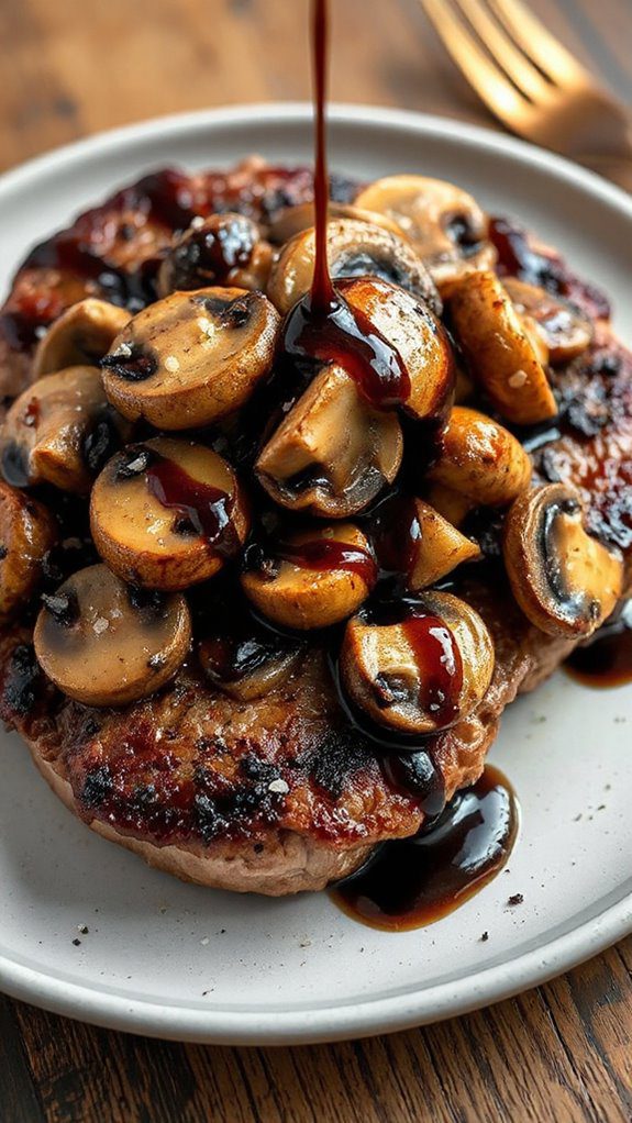 savory a1 mushroom steak savory a1 mushroom steak