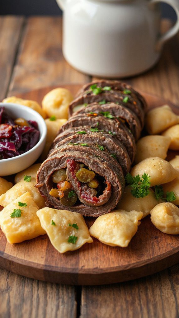 savory beef rolled dish savory beef rolled dish