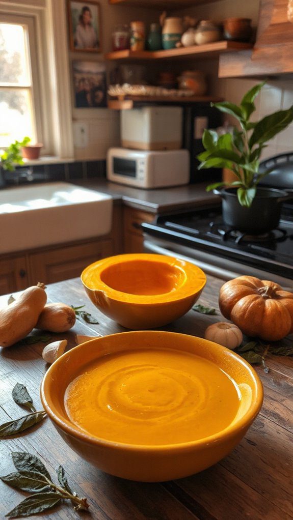 savory butternut squash soup
