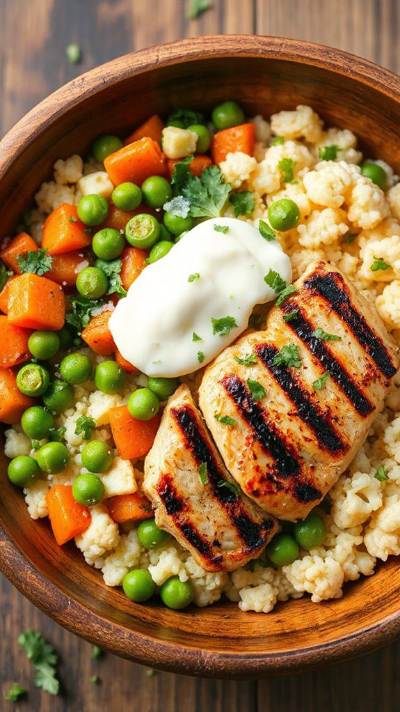 savory cauliflower rice dish